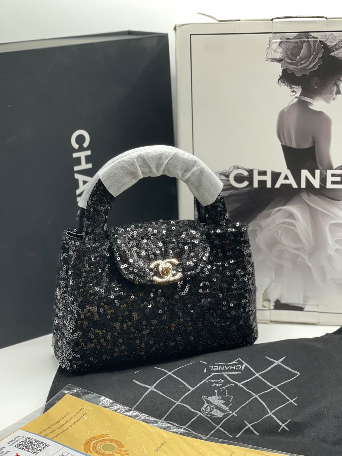 Channel Mini Kelly Shoulder Bag for Women