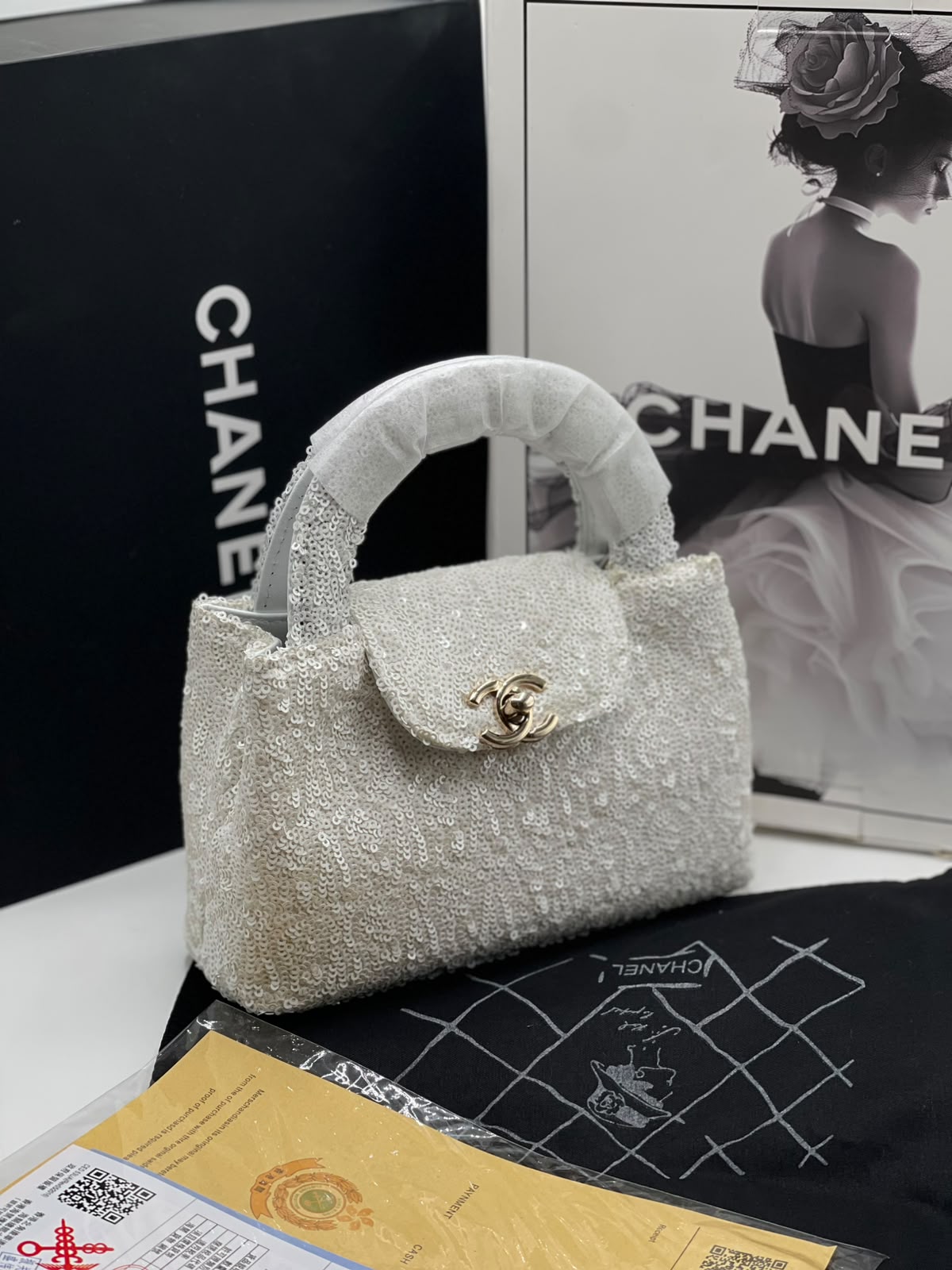 Channel Mini Kelly Shoulder Bag for Women