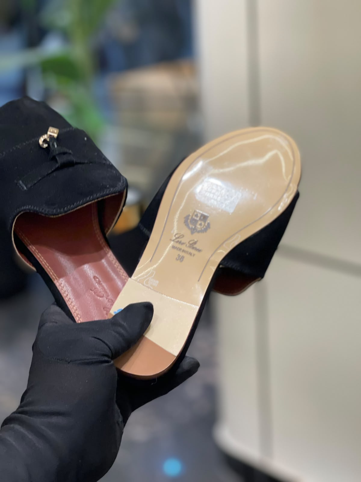 Loro Piana Summer Charms Slides Slippers for Women