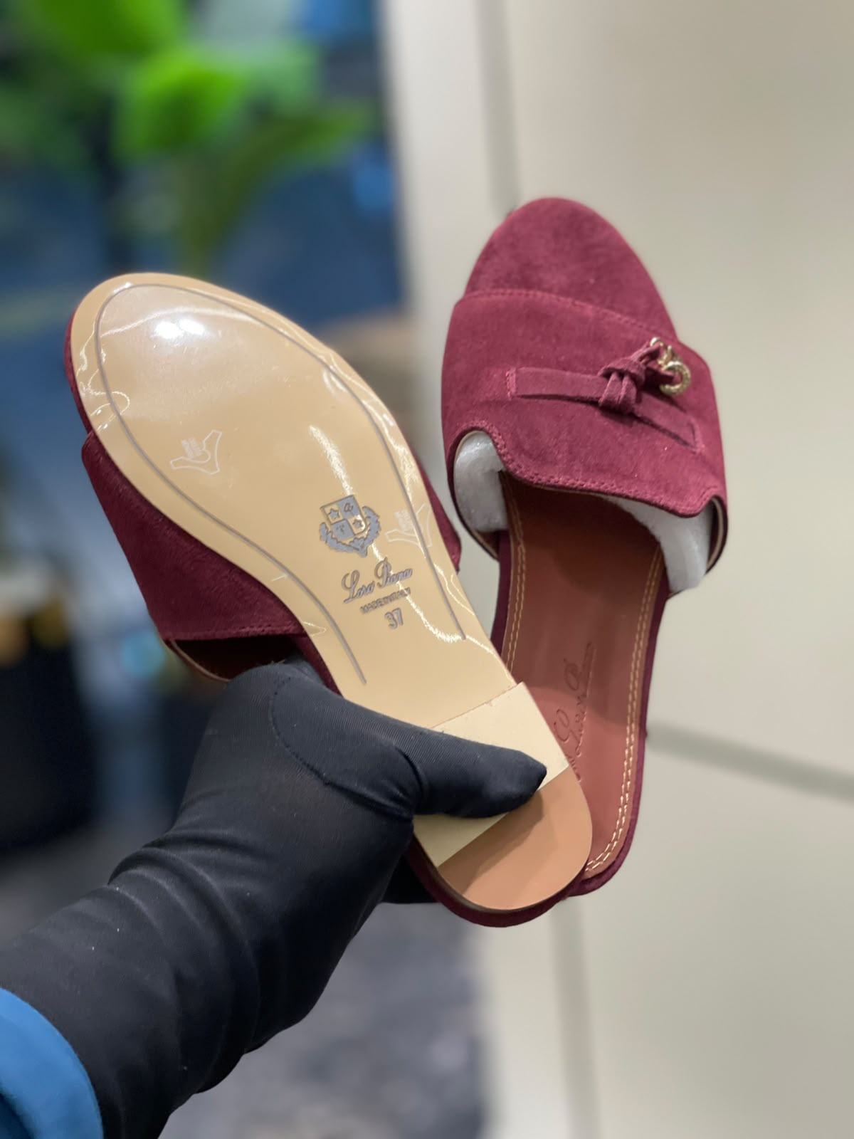 Loro Piana Summer Charms Slides Slippers for Women