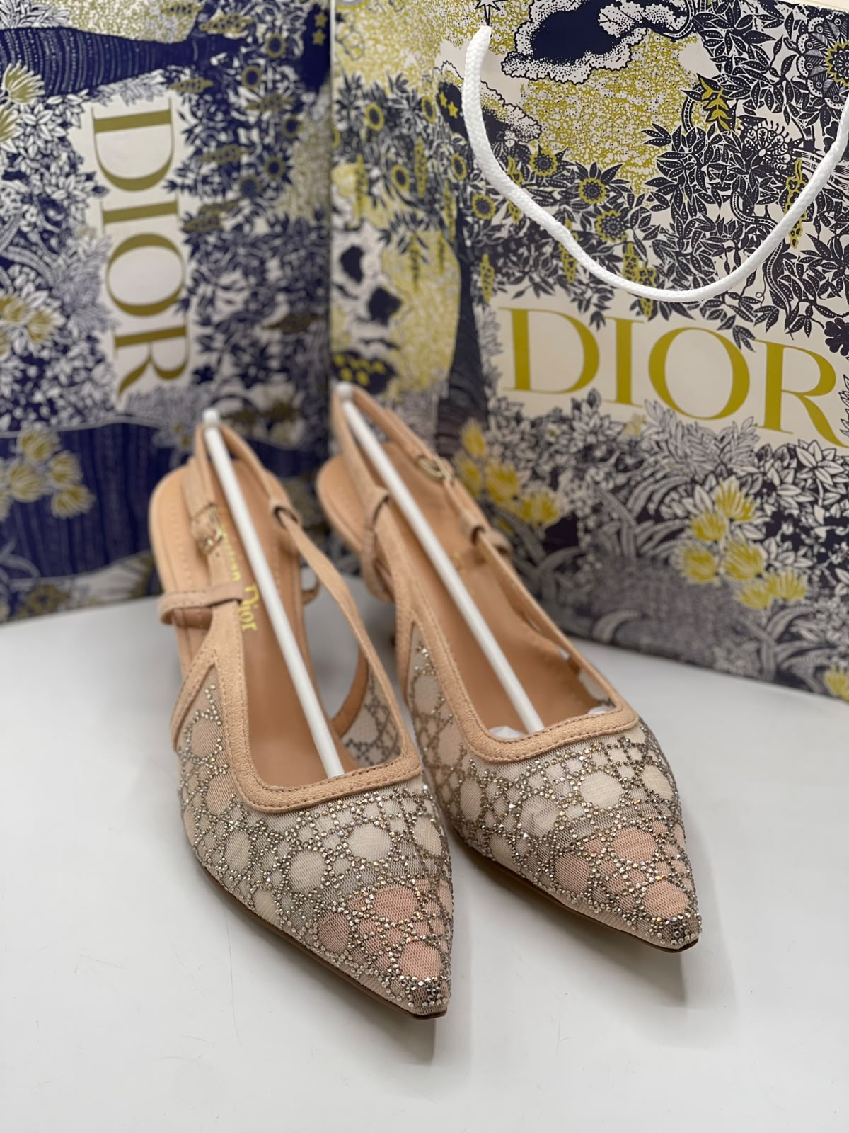 Dior Premium Slingback Heels for Women