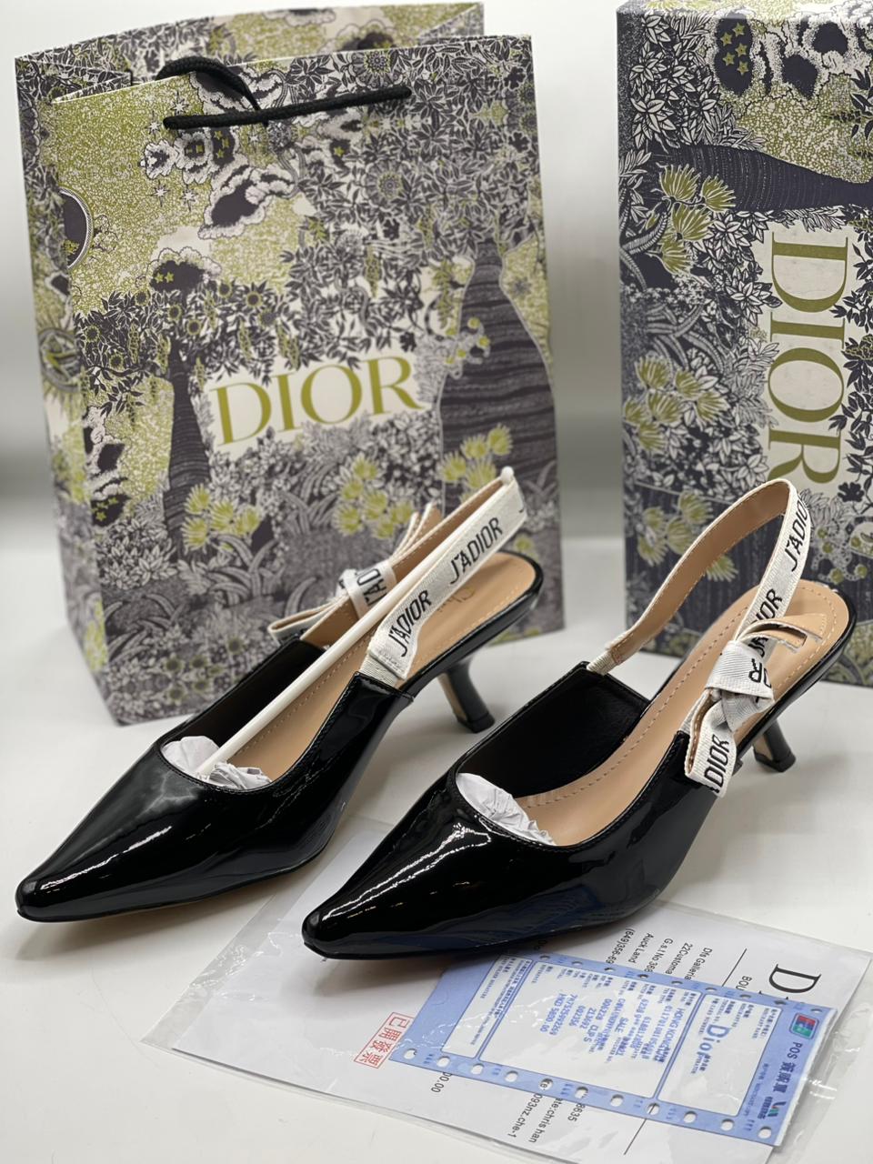 Dior Premium Slingback Heels for Women