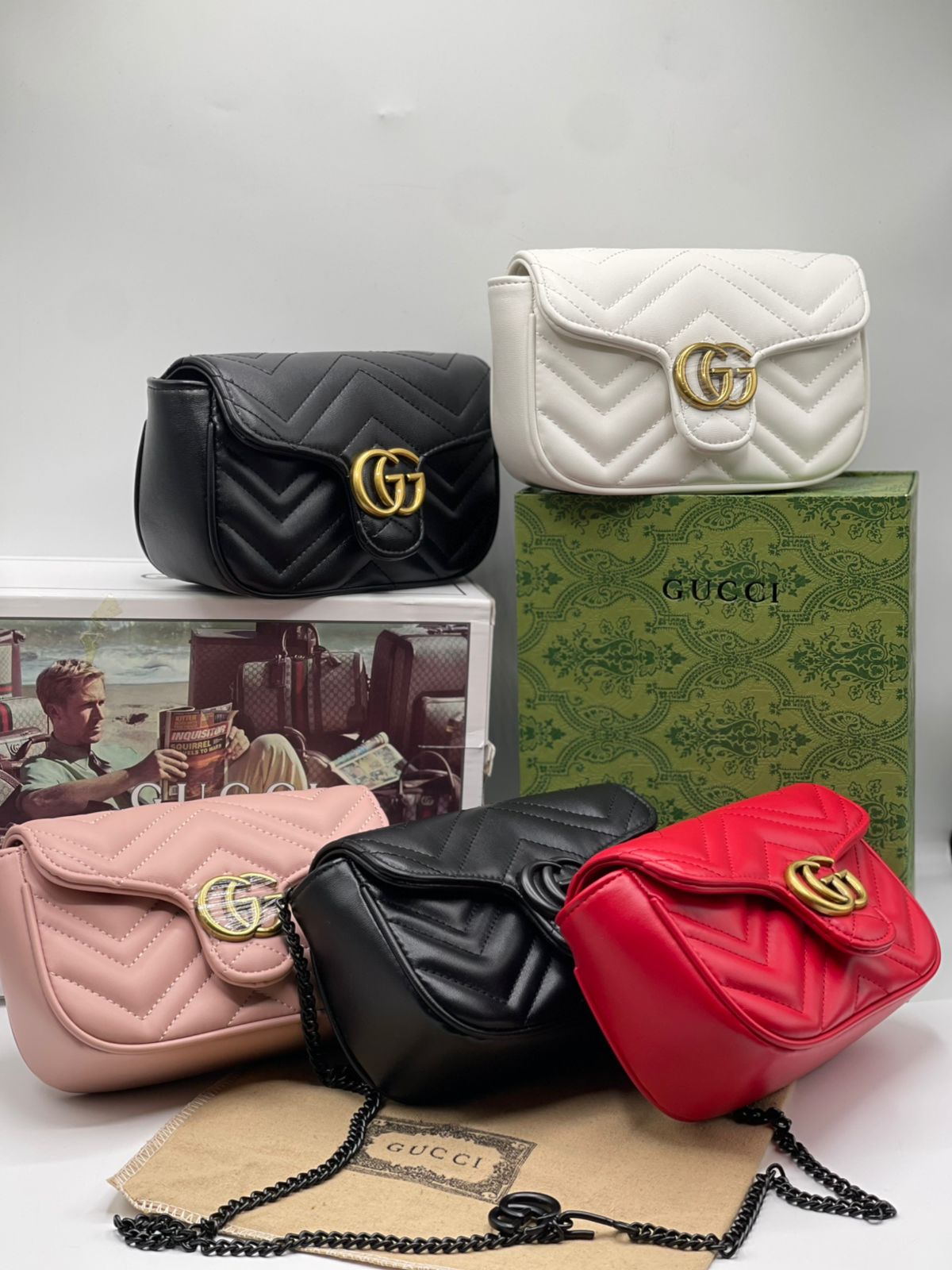 Premium GG Marmont Mini Shoulder bag for Women