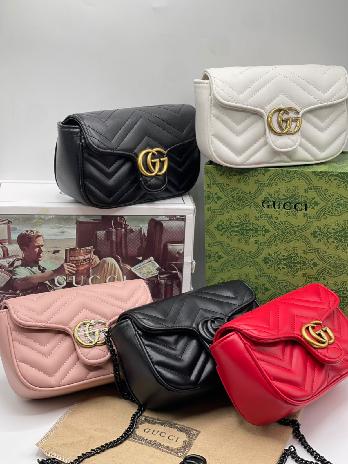 Premium GG Marmont Mini Shoulder bag for Women