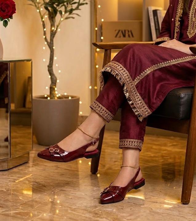 Zara Bow Style Mules for Women