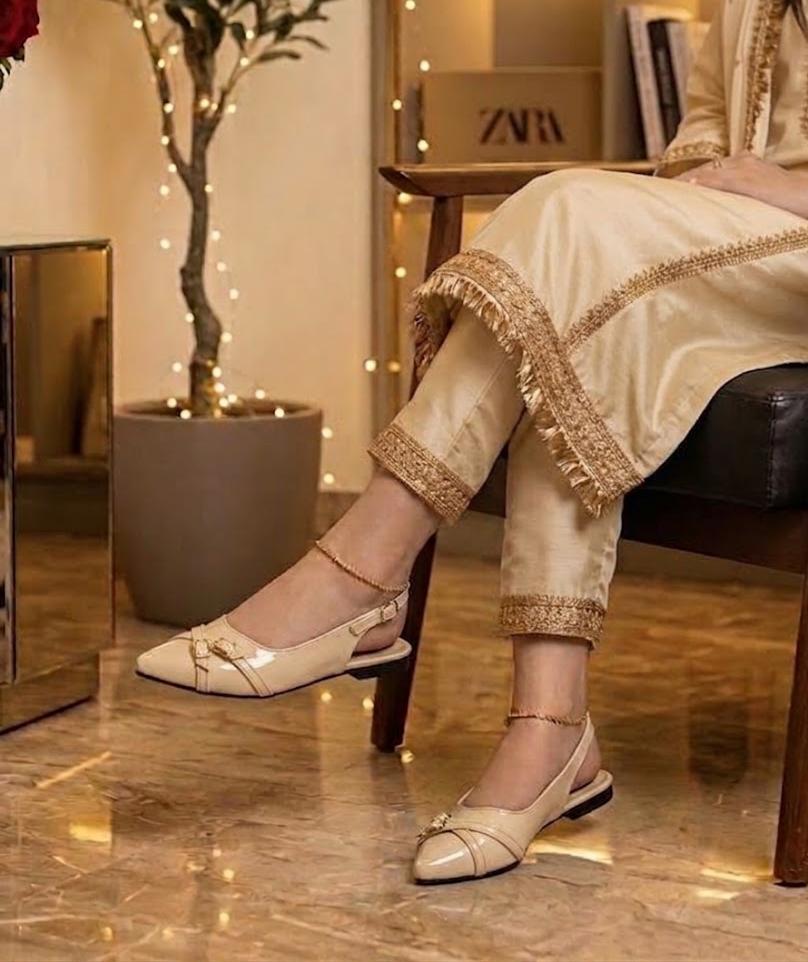 Zara Bow Style Mules for Women