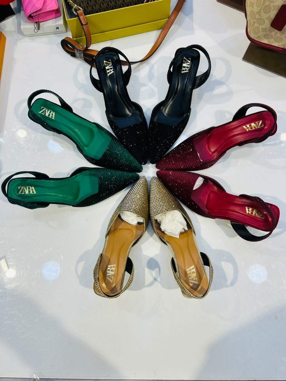 Zara Heels Sandals for Women