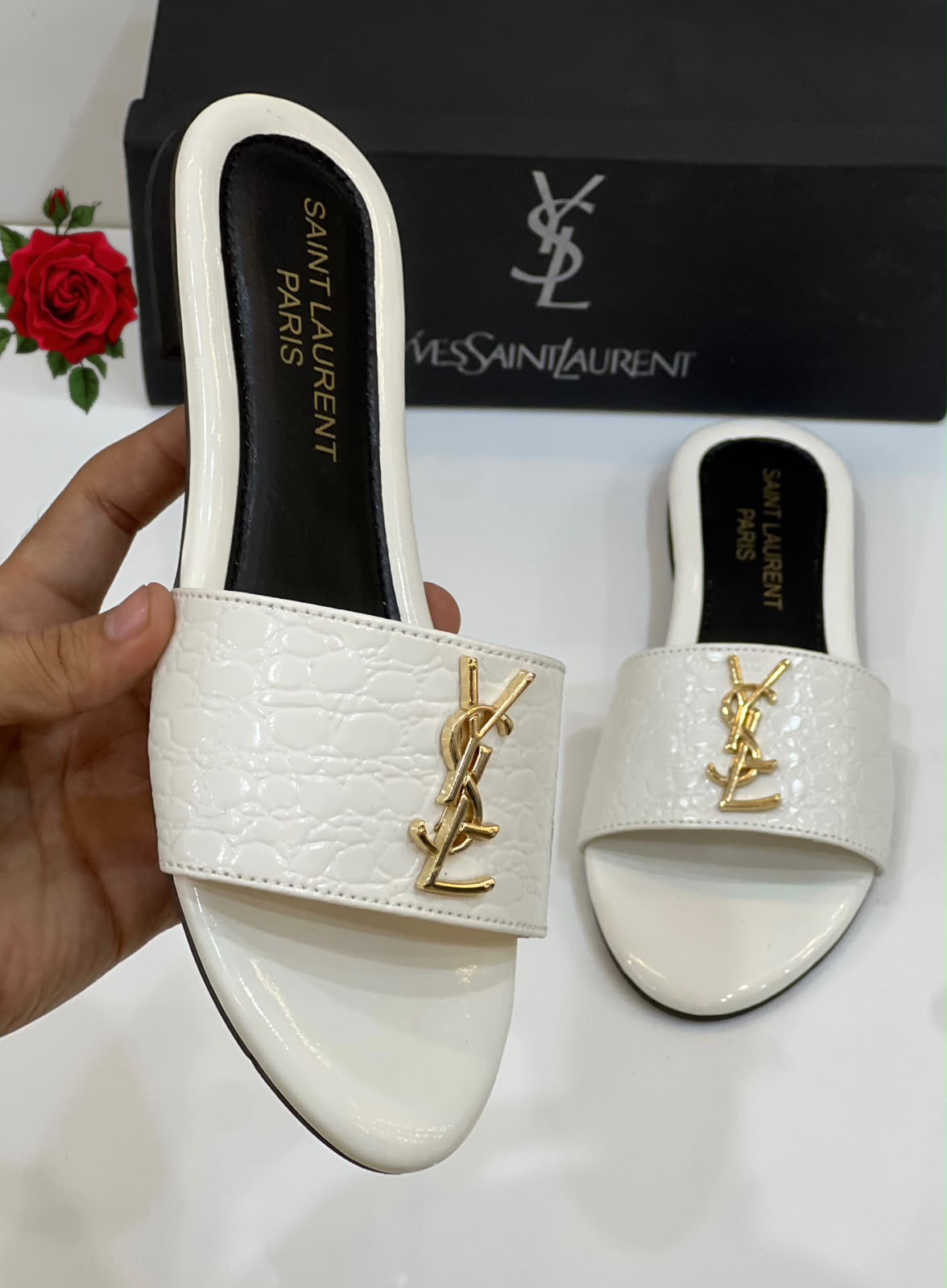 Y S L Slippers for Women