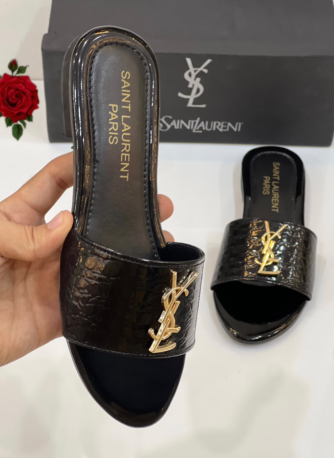 Y S L Slippers for Women