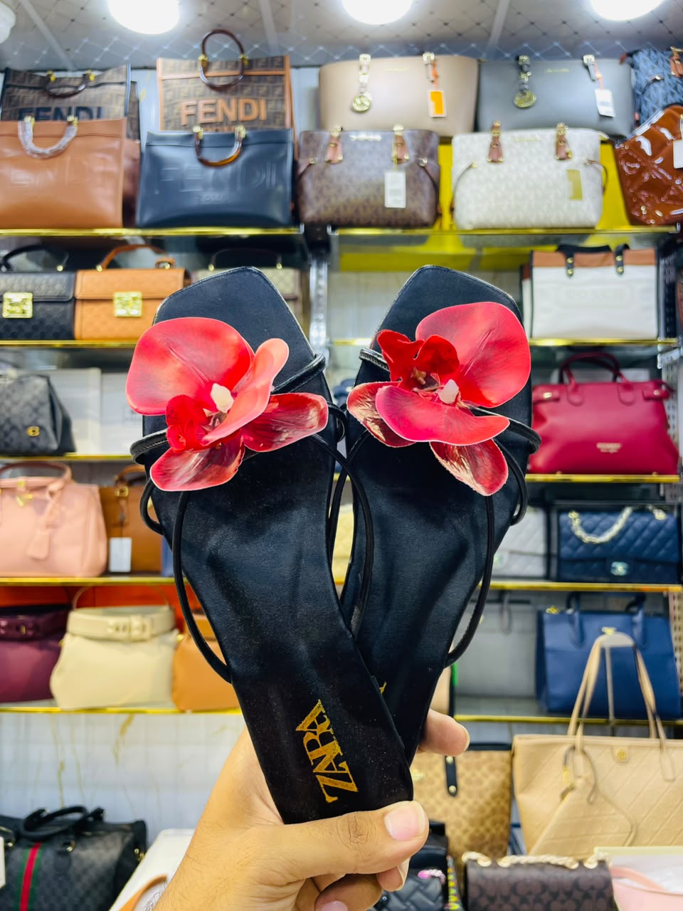 Zara Flower Slippers for Women