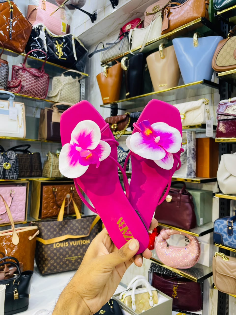 Zara Flower Slippers for Women