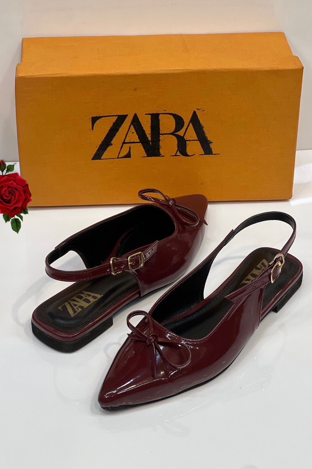 Zara Sling Back Pumps for Women