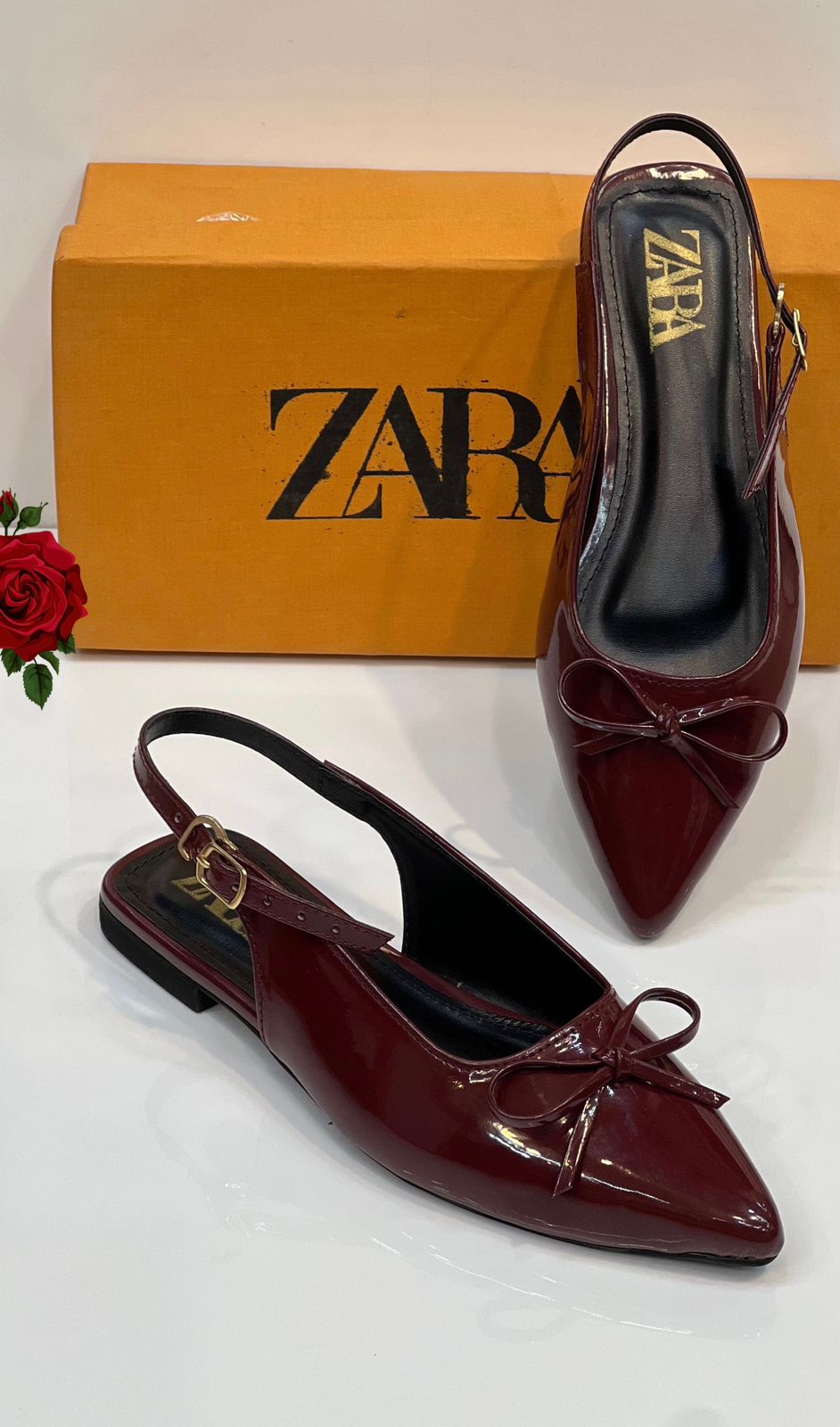 Zara Sling Back Pumps for Women