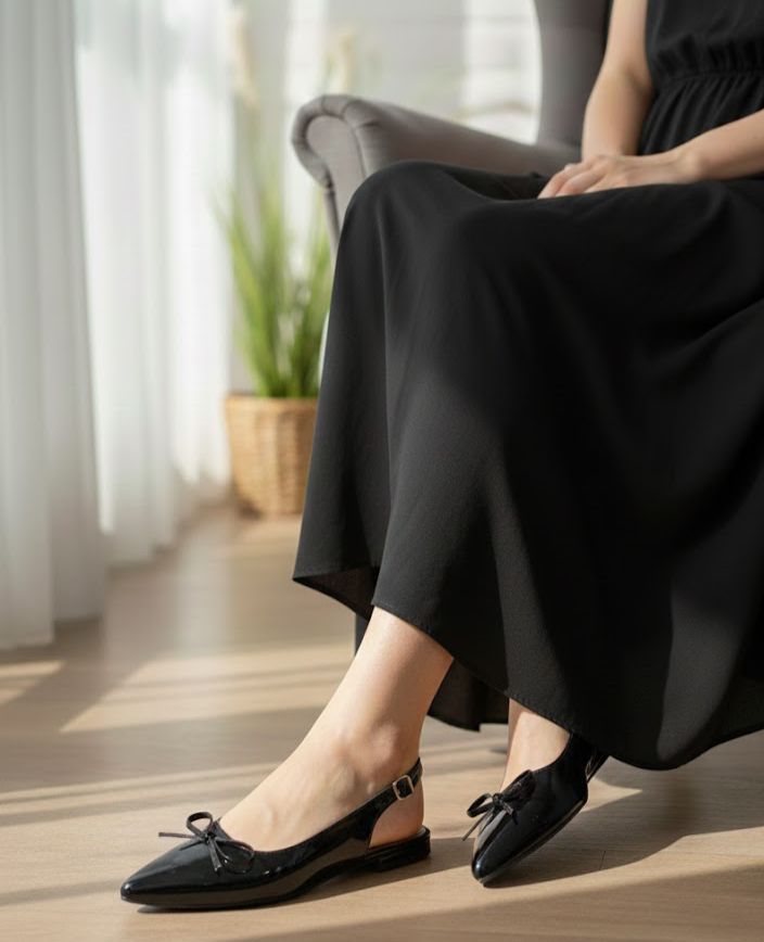 Zara Sling Back Pumps for Women
