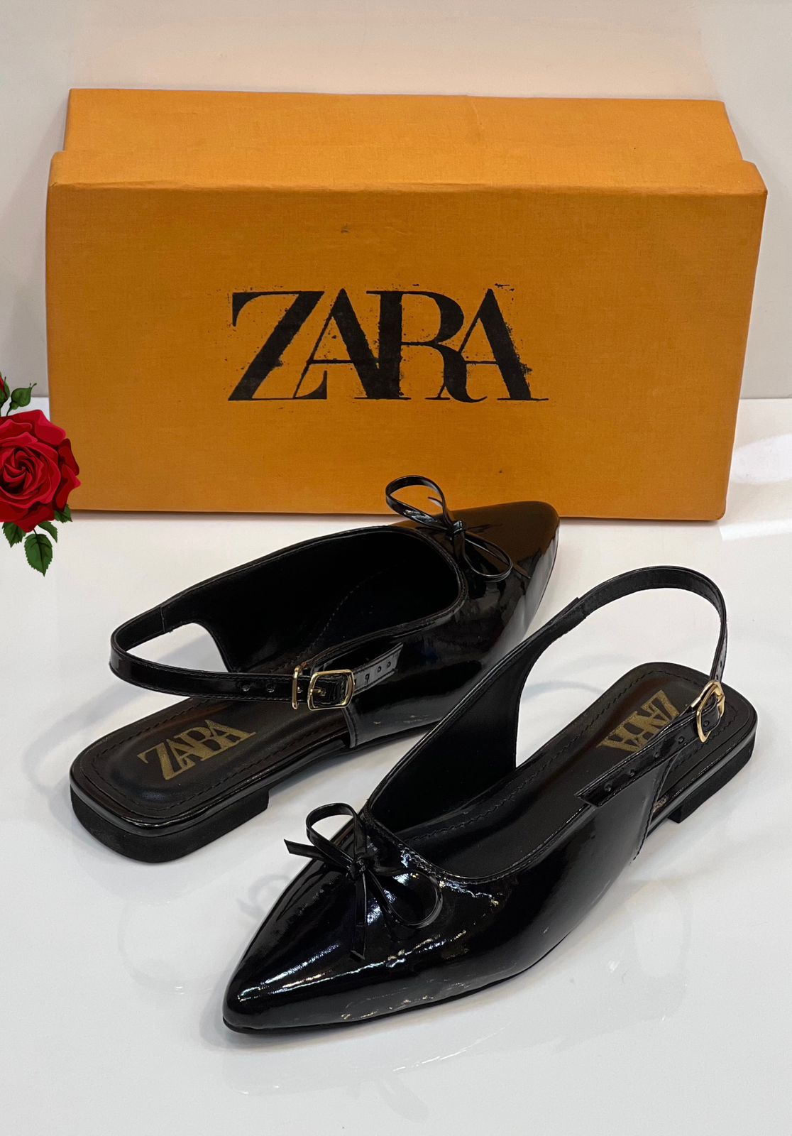 Zara Sling Back Pumps for Women