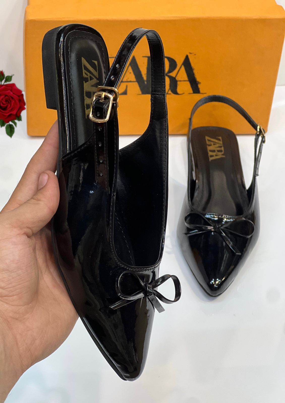 Zara Sling Back Pumps for Women