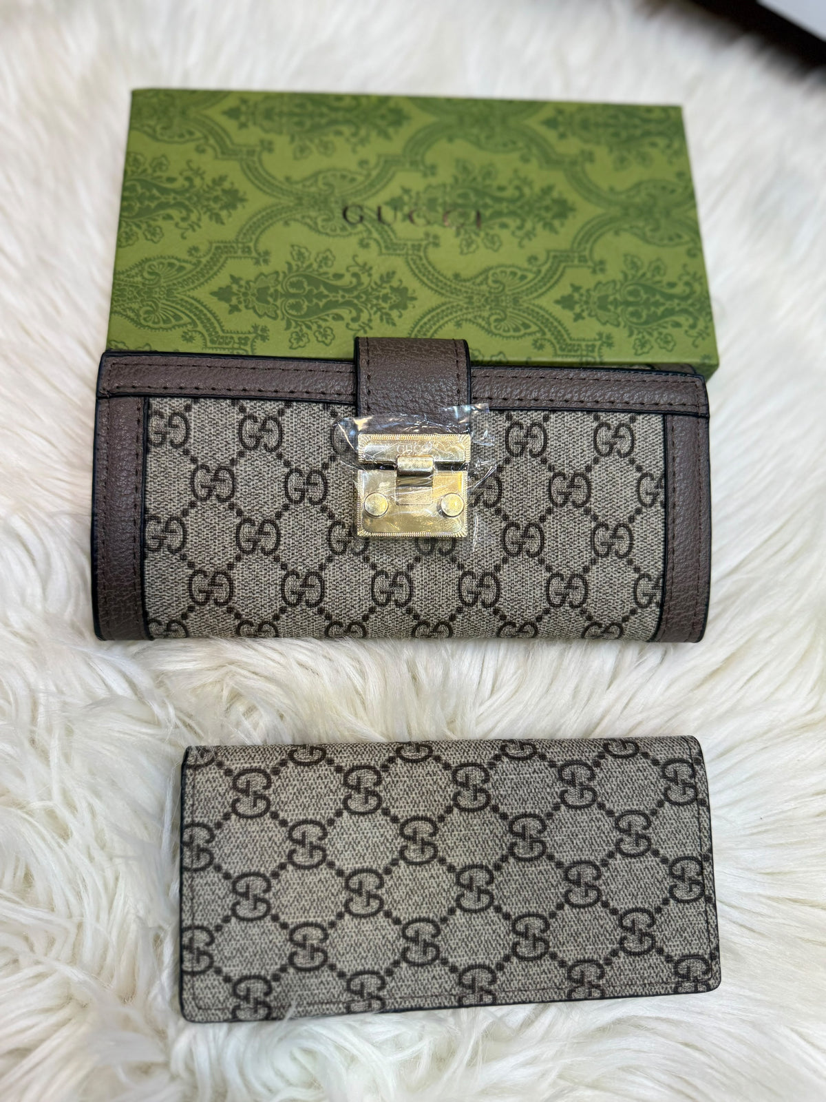Guci Long Wallet with Card Holder for Women