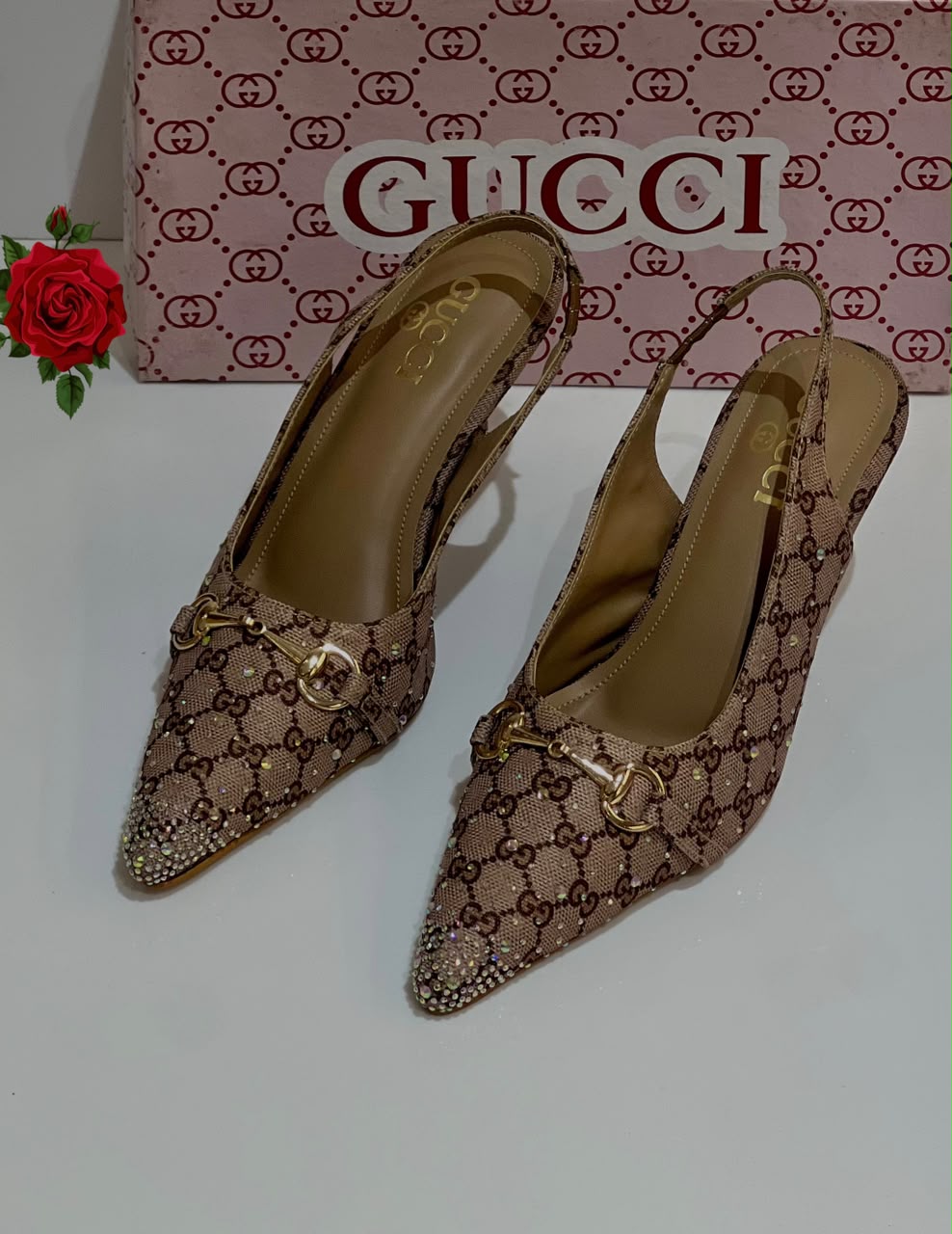 Guci Heels Sandals for Women
