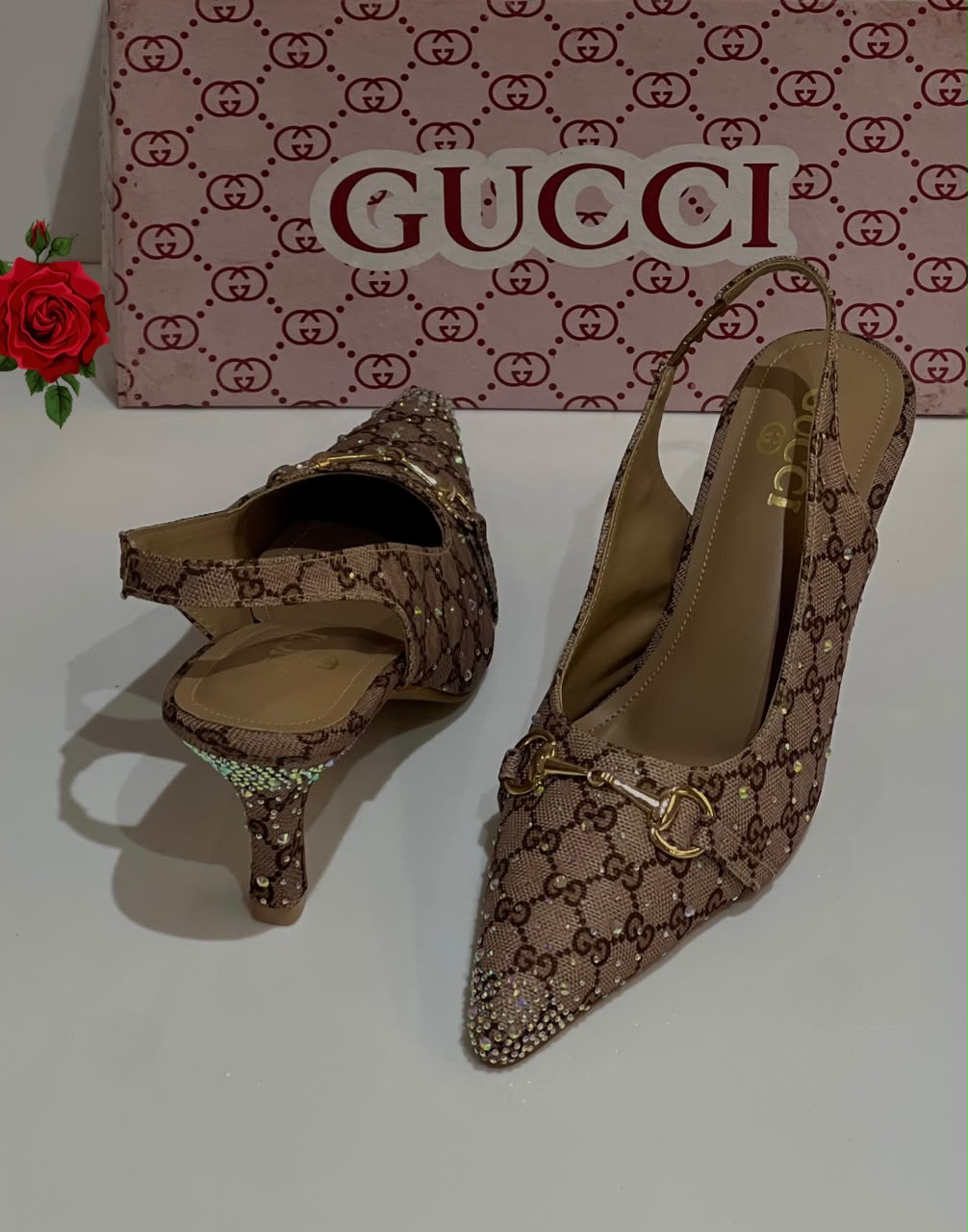 Guci Heels Sandals for Women