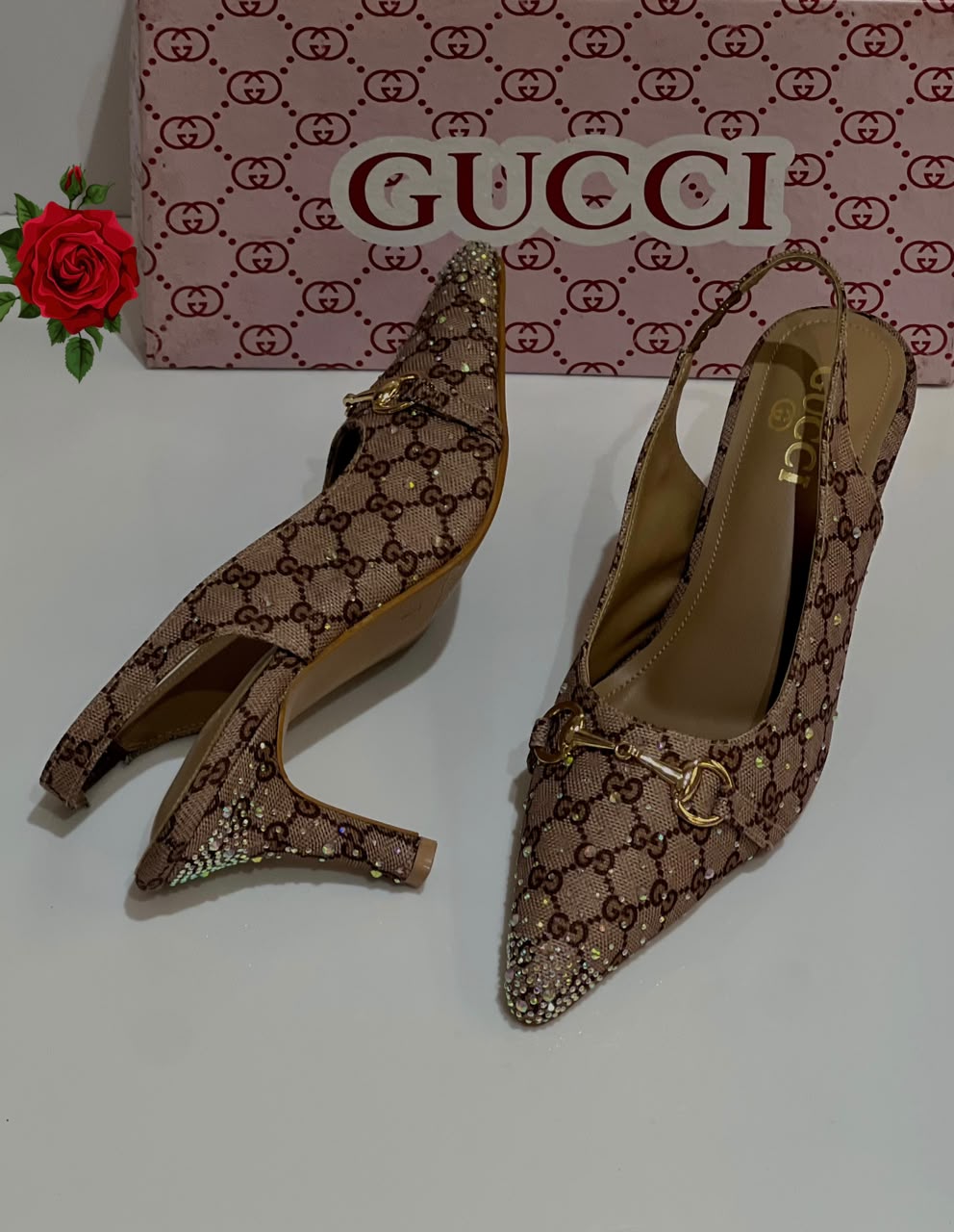 Guci Heels Sandals for Women