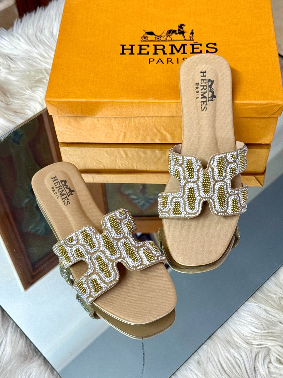 Herms Slippers for Women