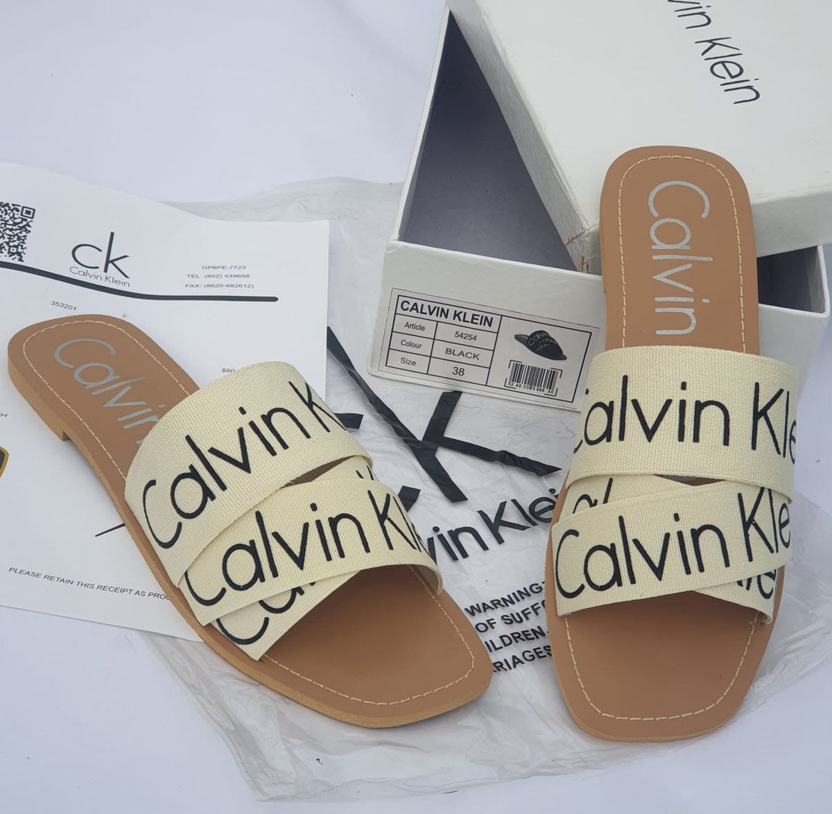 CK Slides Slippers for Women