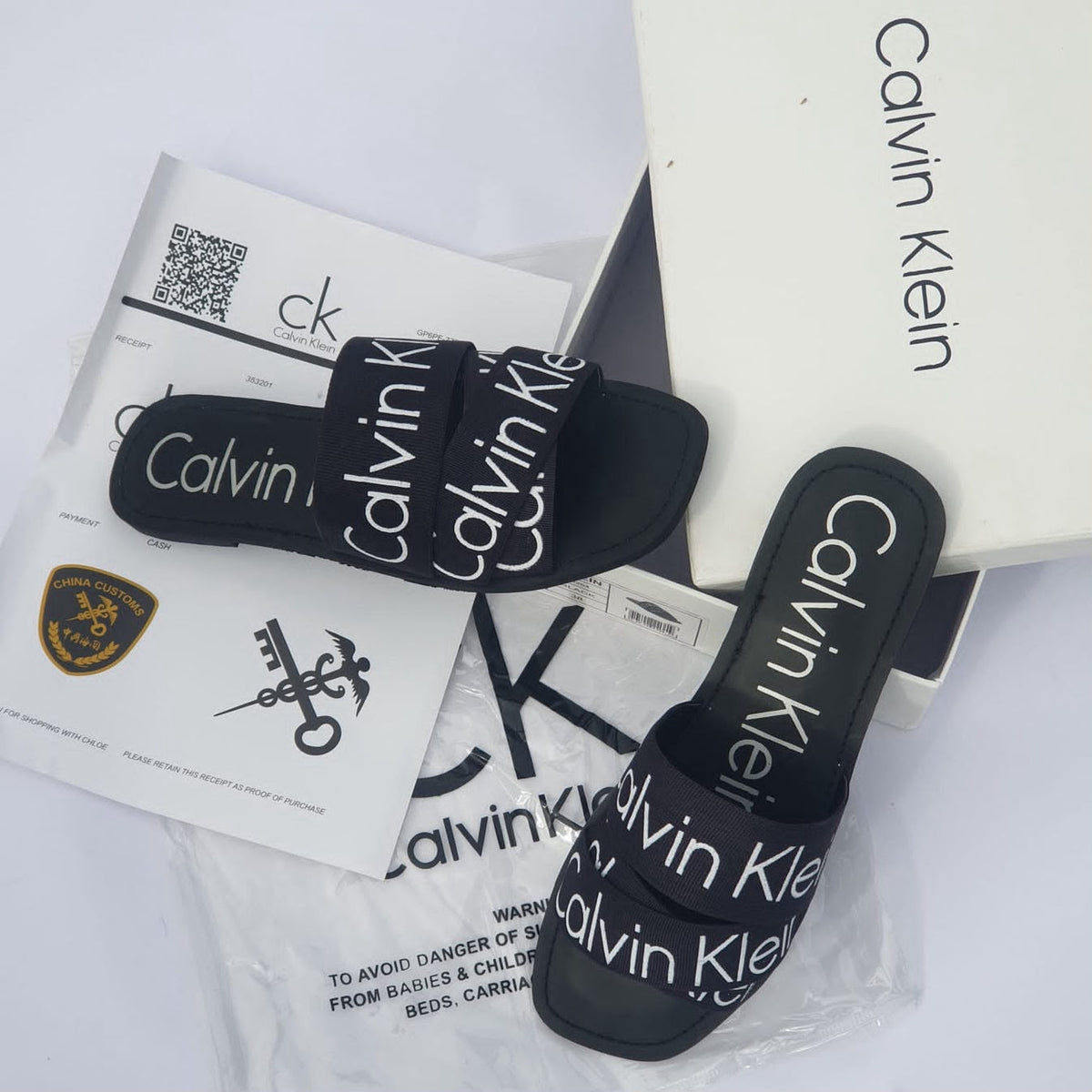 CK Slides Slippers for Women