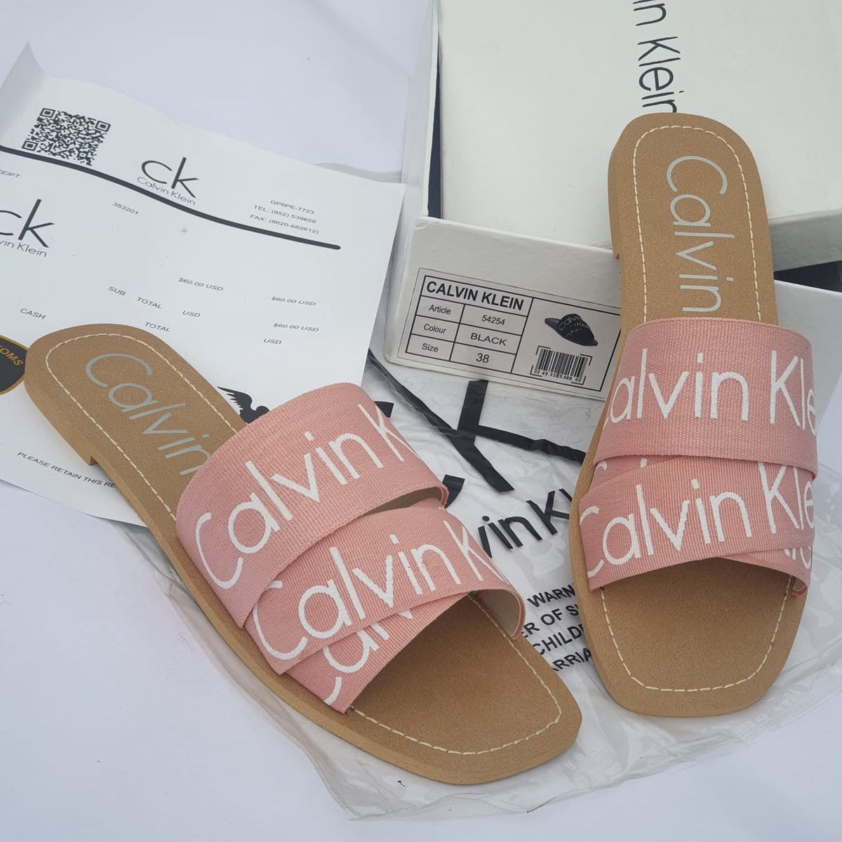CK Slides Slippers for Women