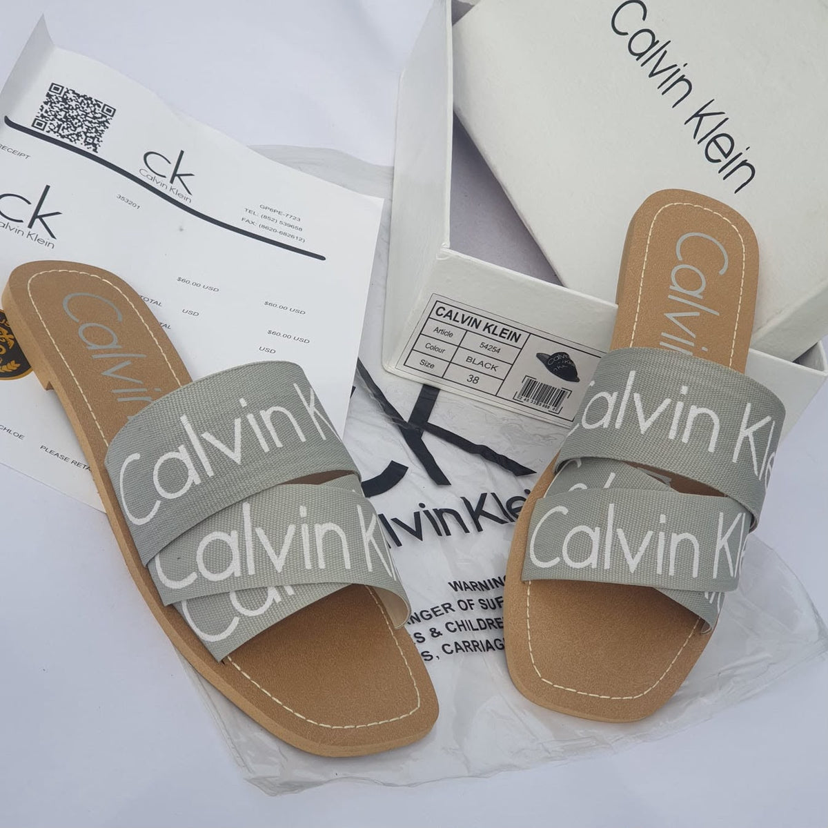 CK Slides Slippers for Women