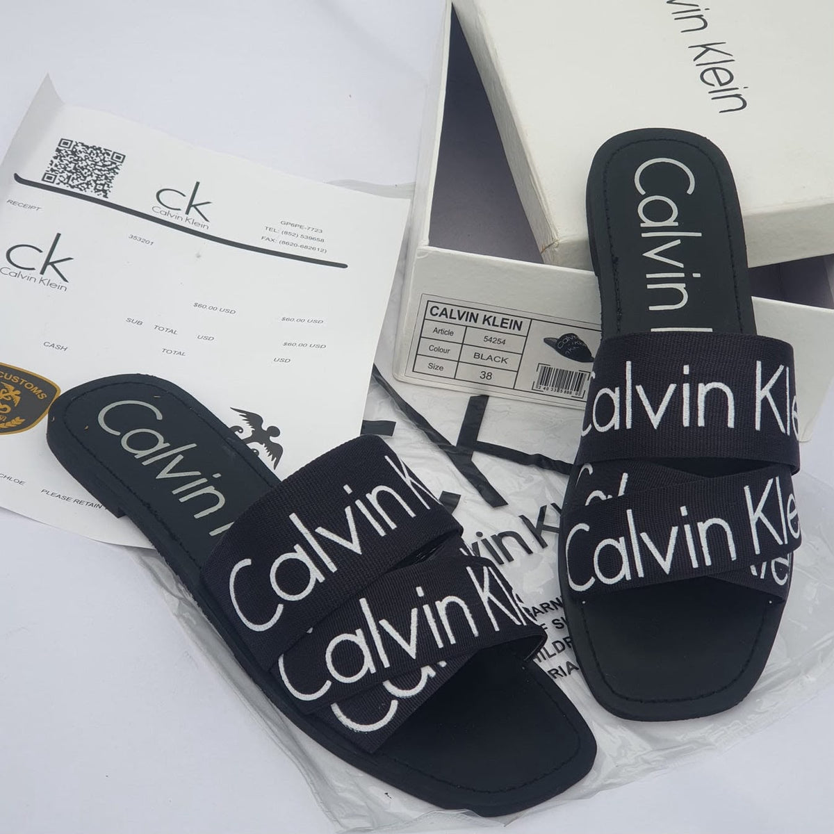 CK Slides Slippers for Women