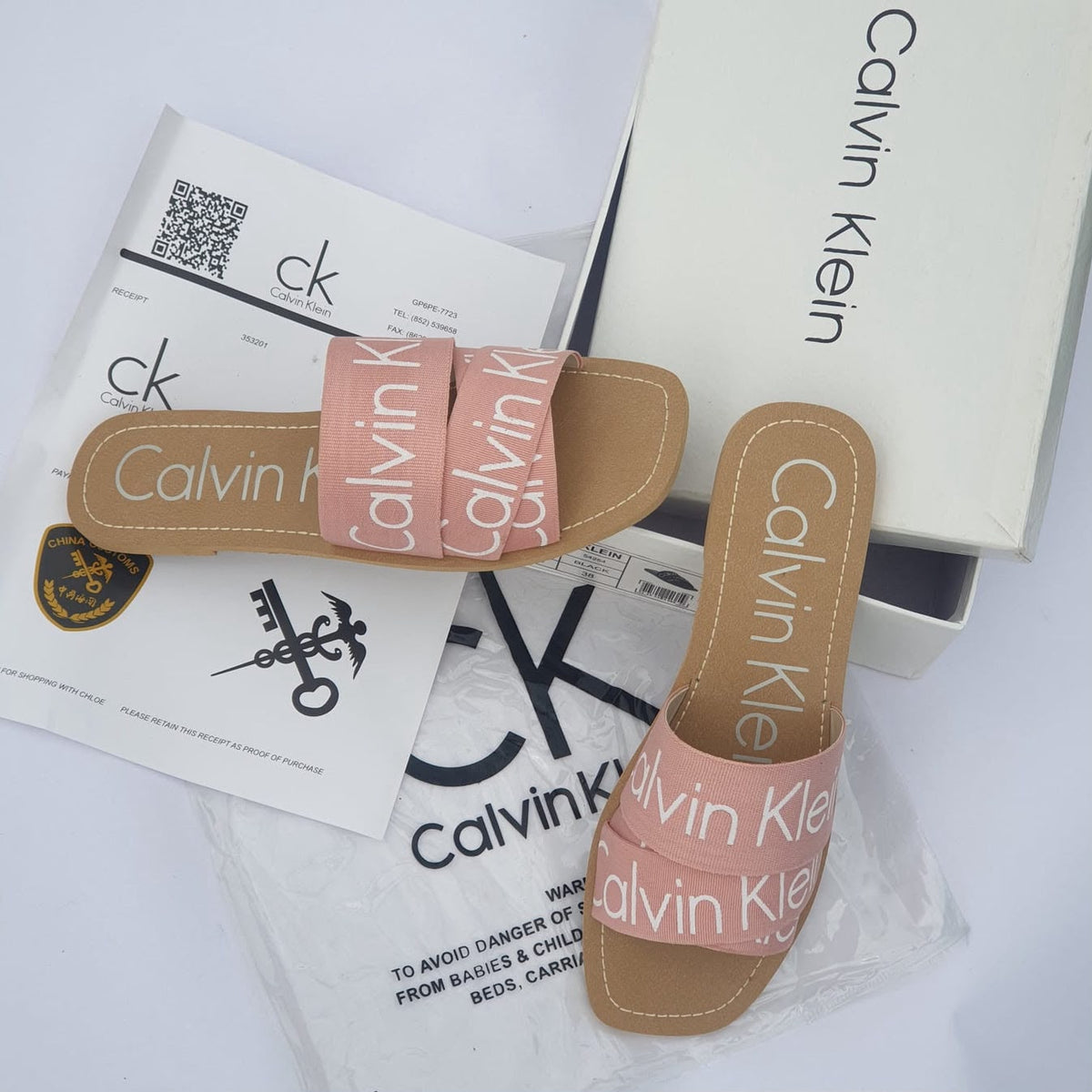 CK Slides Slippers for Women