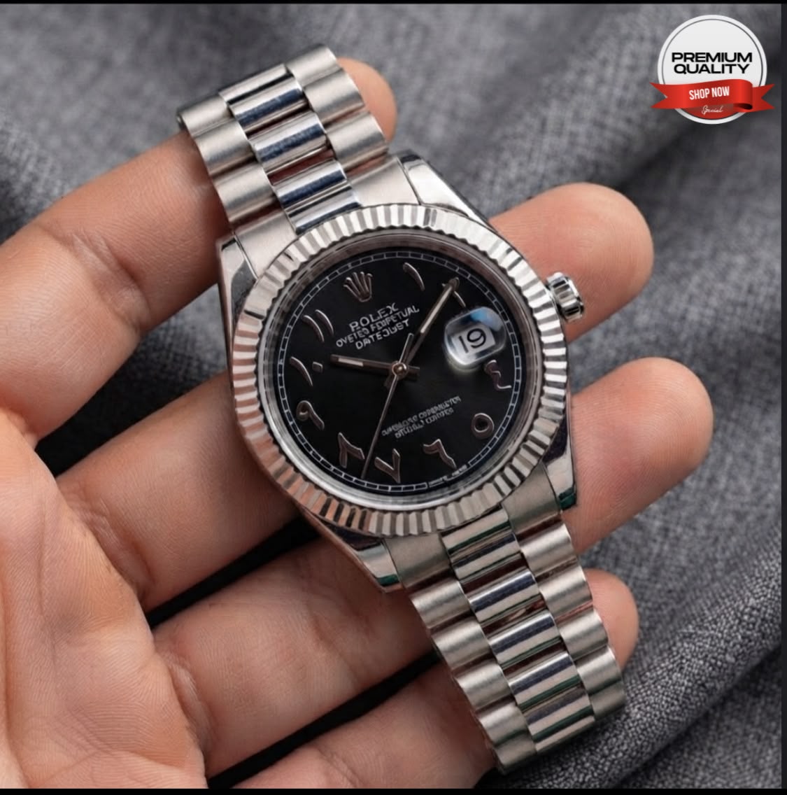 Rolex Arabic Dial Watches for Men