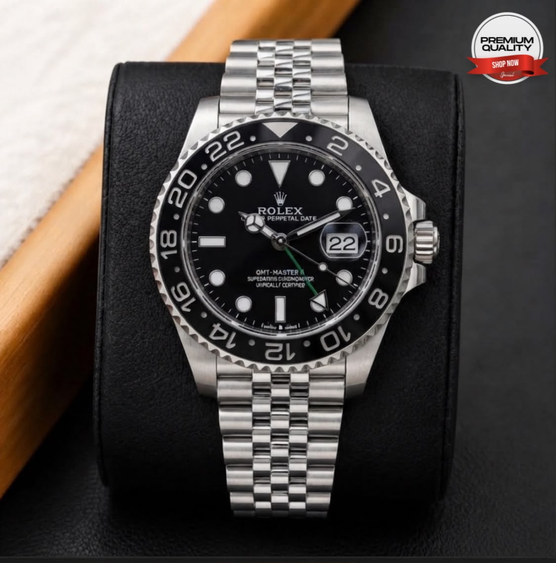 Rolex GMT Double Lock Watch for Men