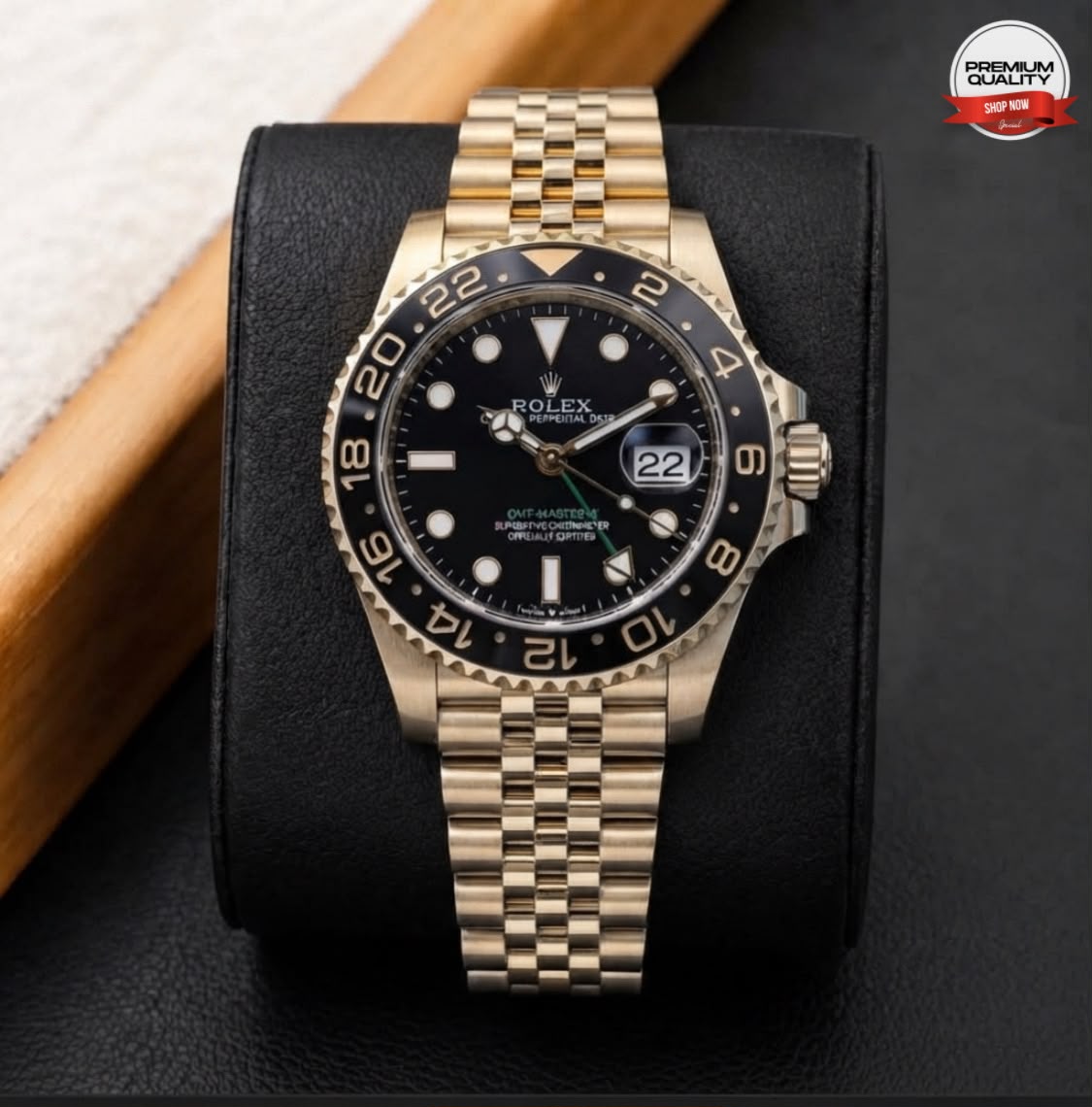 Rolex GMT Double Lock Watch for Men