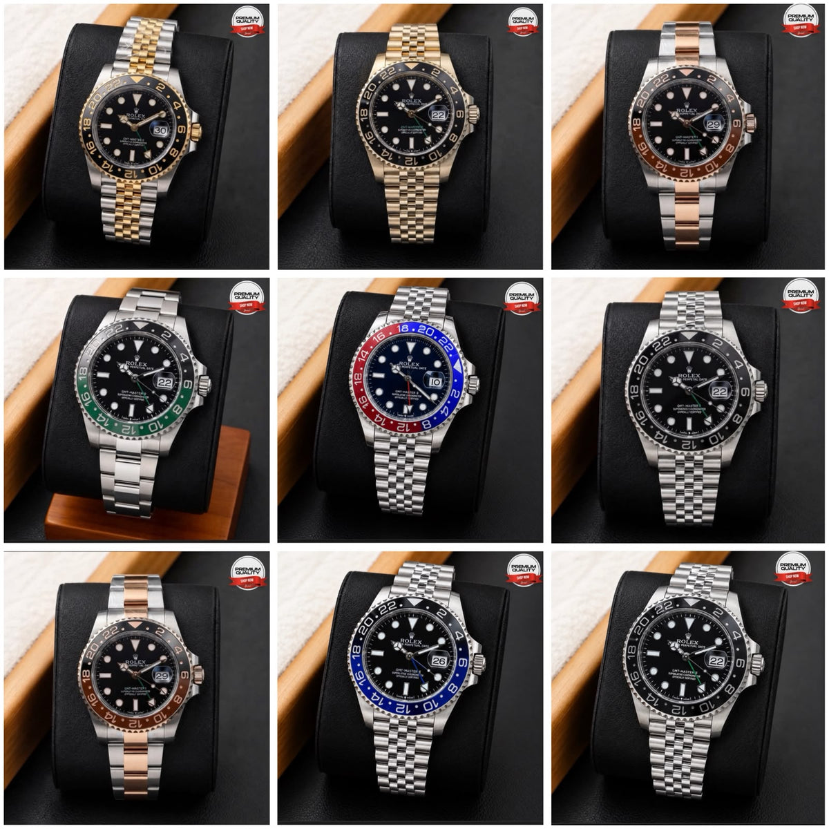 Rolex GMT Double Lock Watch for Men