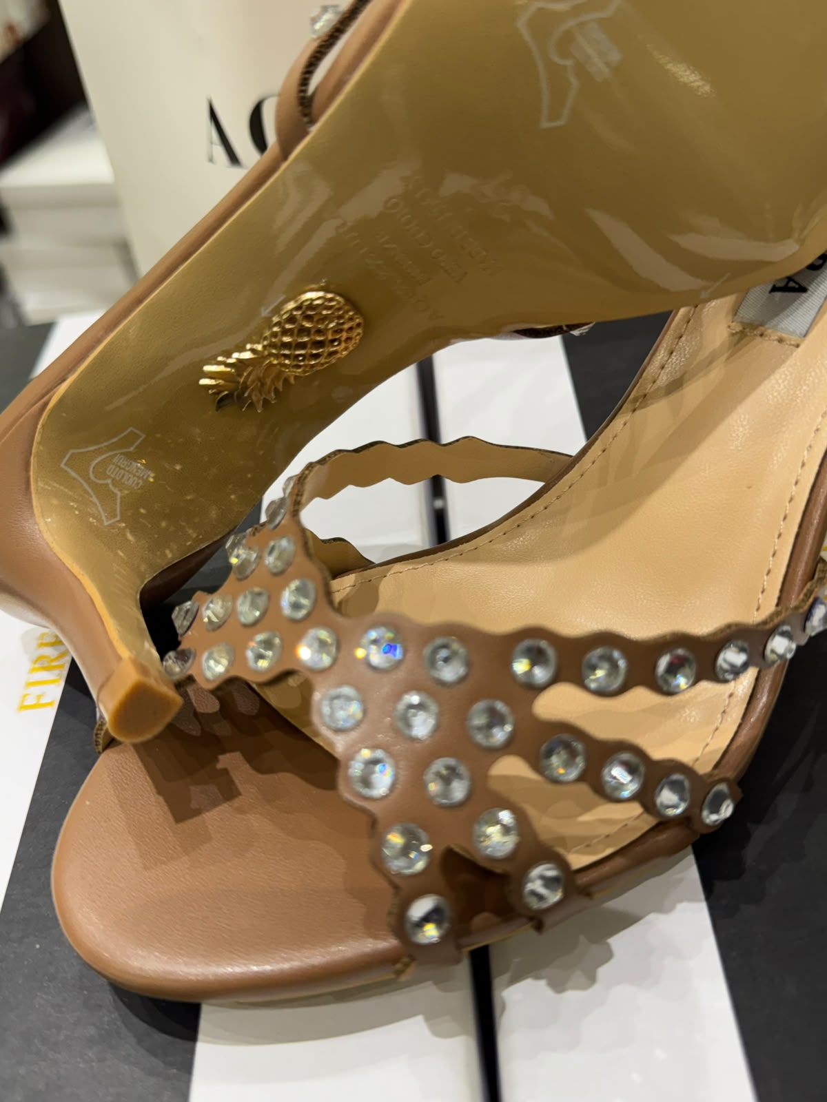 Aquazzura Tequila Mule 75 Heels for Women (in Stock)