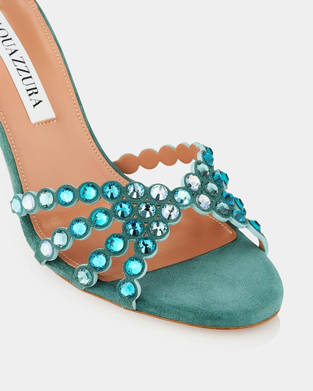 Aquazzura Tequila Mule 75 Heels for Women (in Stock)