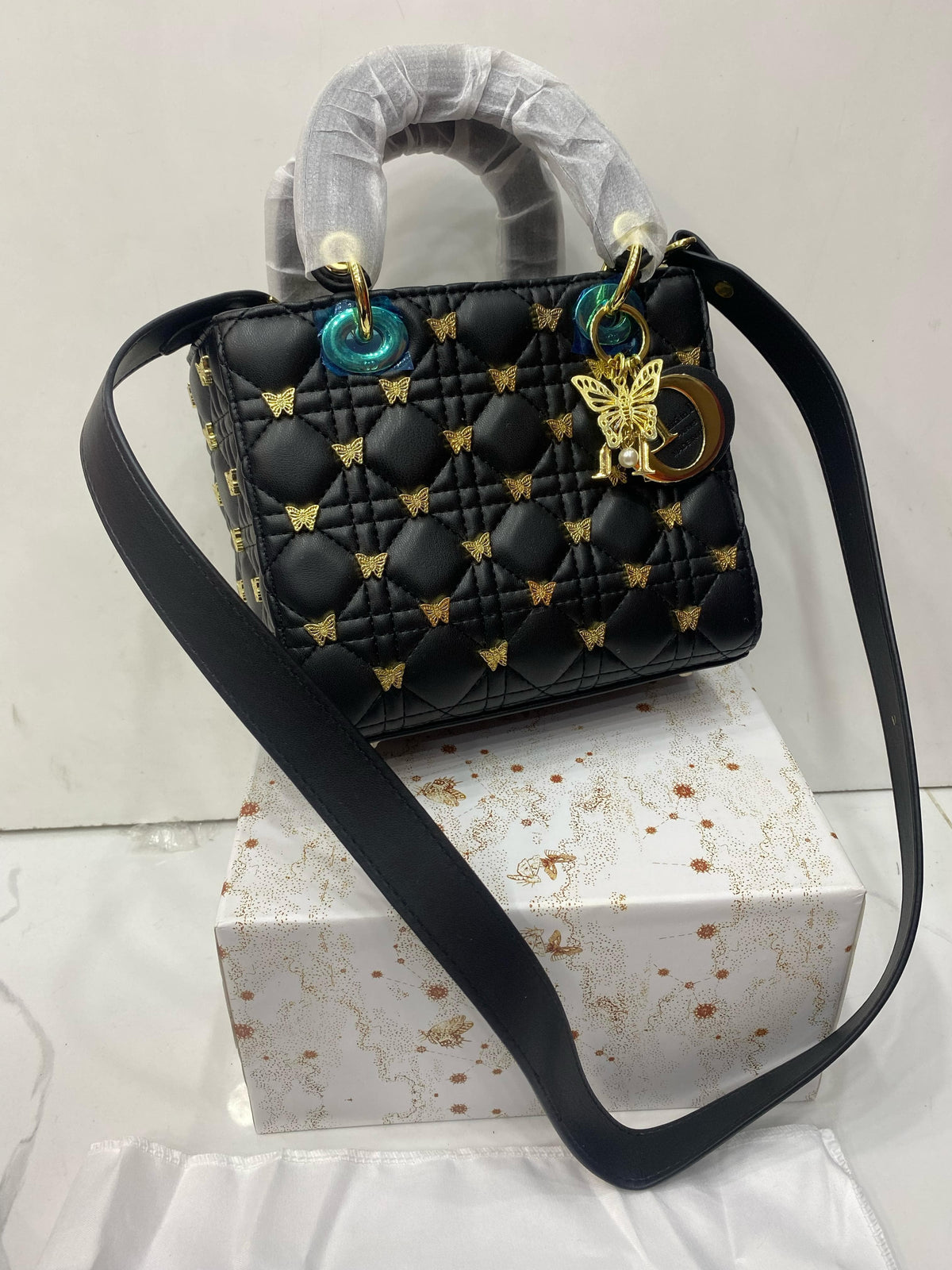 Dior Butterfly Lady Bag Shoulder Bag for Women