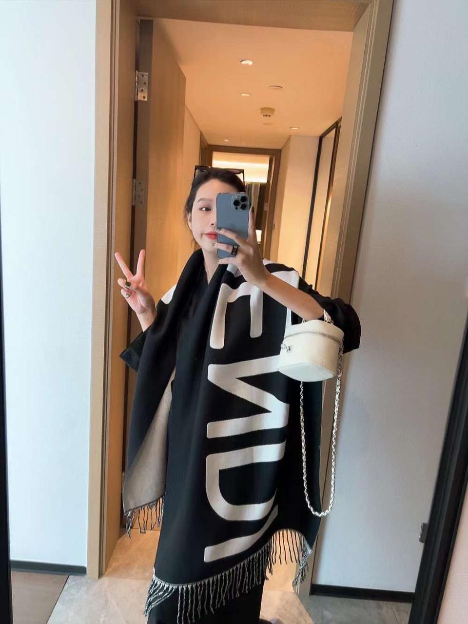 Fendi Woolen Shawl for Women