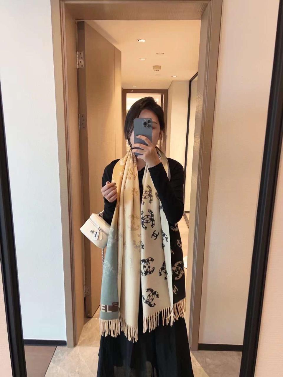 Chanel Woolen Shawl for Women