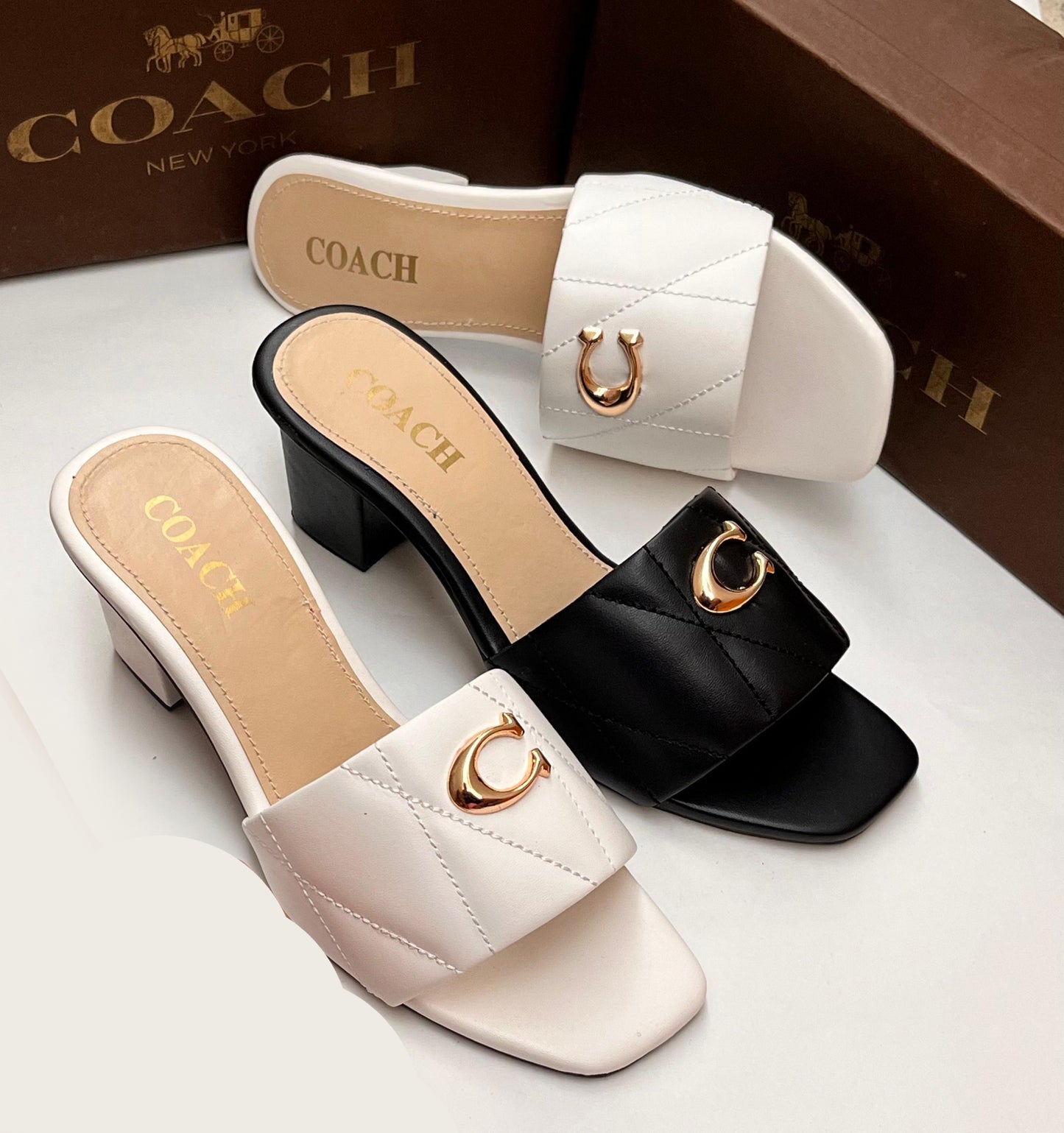 Coch Block Heels for Women