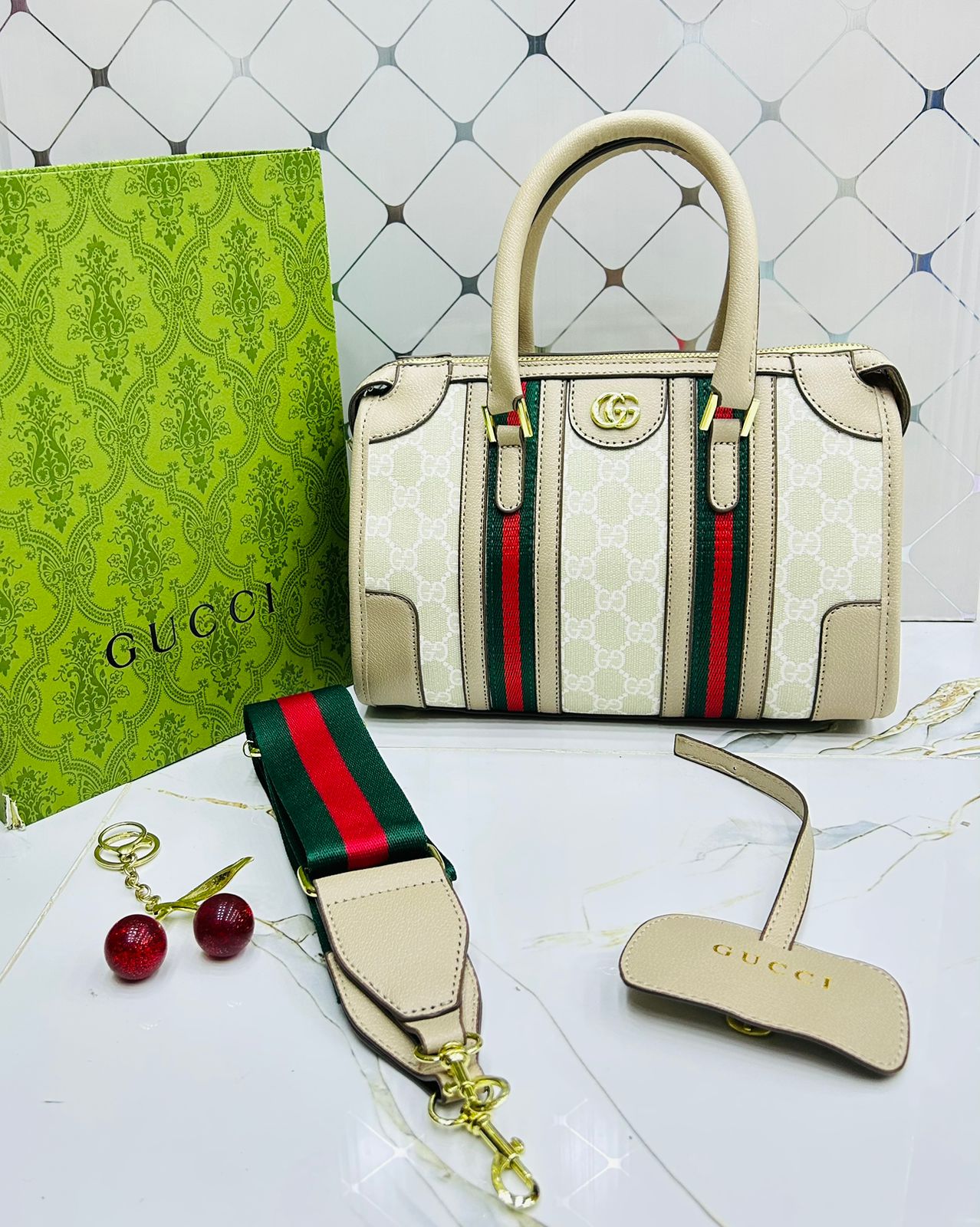 GG Guc ci Fashion Duffle Crossbody Bag for Women