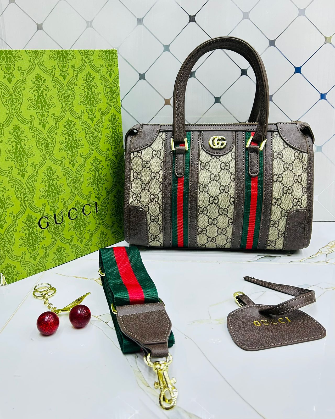 GG Guc ci Fashion Duffle Crossbody Bag for Women