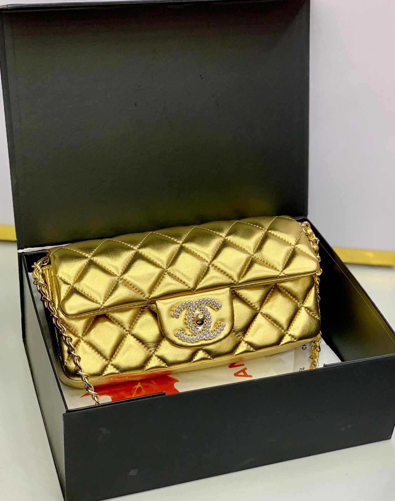 Famous CC Cha-nel Shoulder Bag for Women