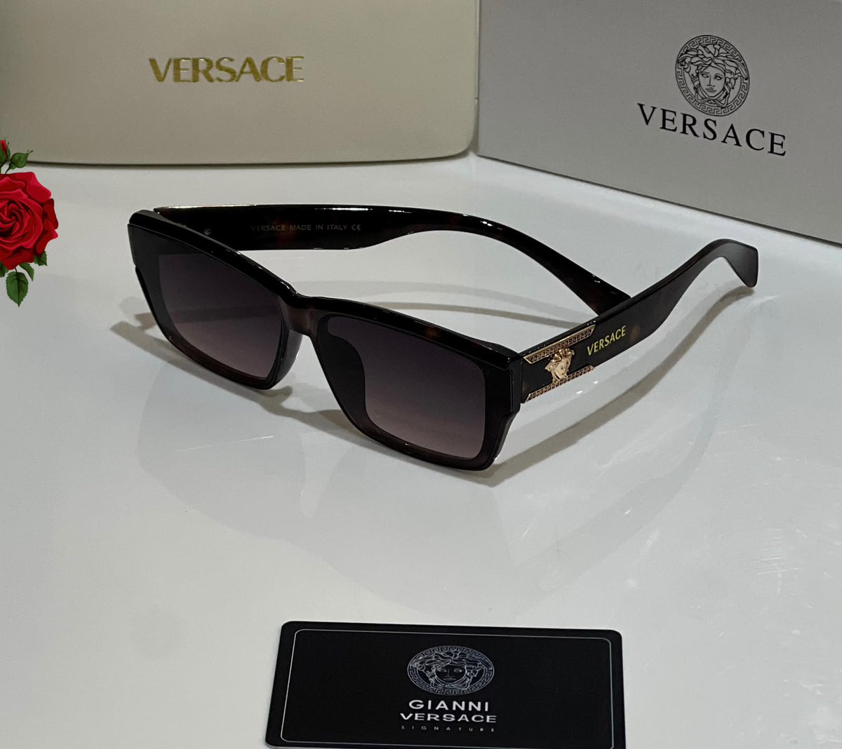 Versace Unisex Model Sunglasses for Men and Women