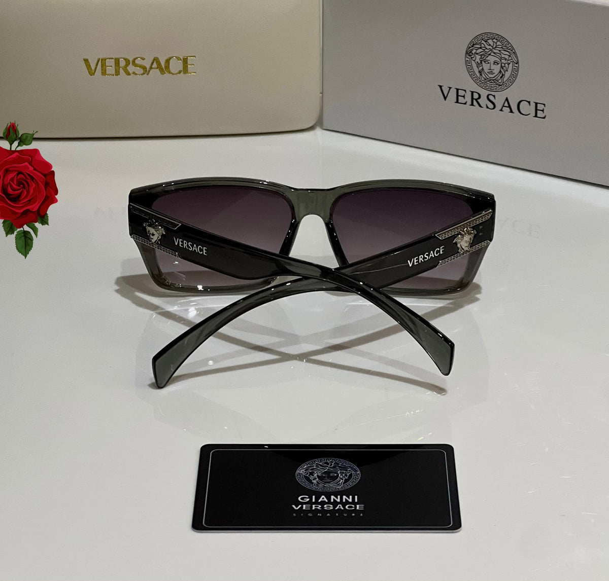 Versace Unisex Model Sunglasses for Men and Women