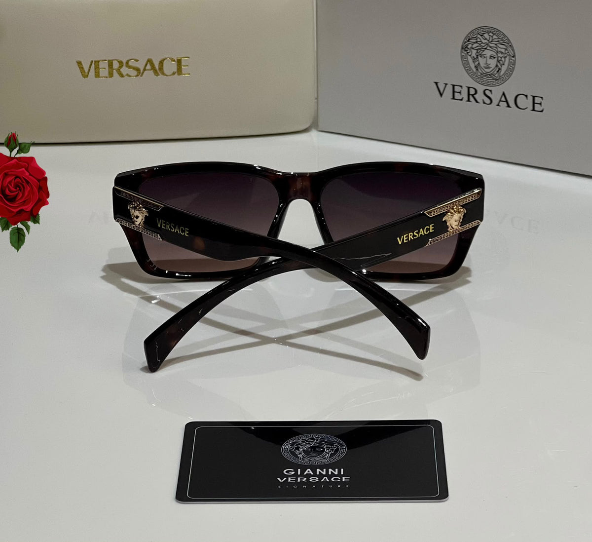 Versace Unisex Model Sunglasses for Men and Women