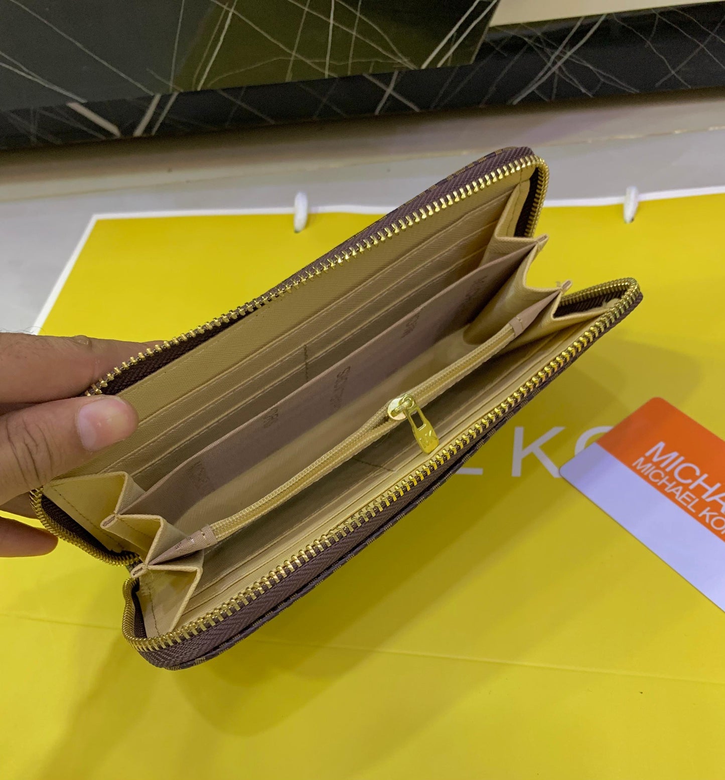 Fashion Brand M-K Mich-aed Ko-rs wallet for Women