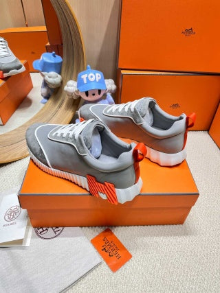Herms Couple Unisex Sneakers for Men and Women