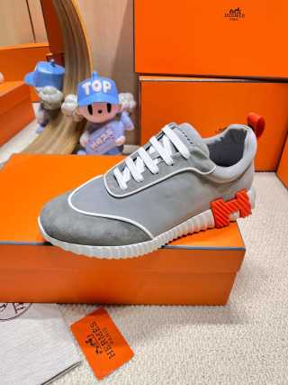 Herms Couple Unisex Sneakers for Men and Women